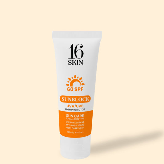 Achieve Maximum Protection with Sixteen skin Sunblock SPF 60