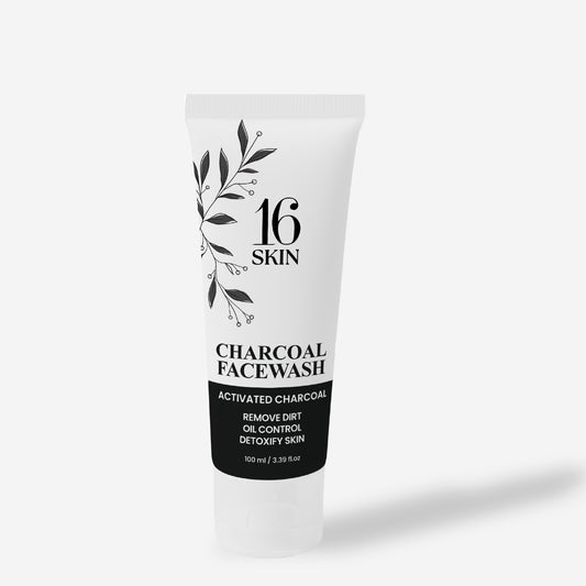 Transform Your Skincare Routine with Sixteen skin Charcoal Face Wash for Oily Skin