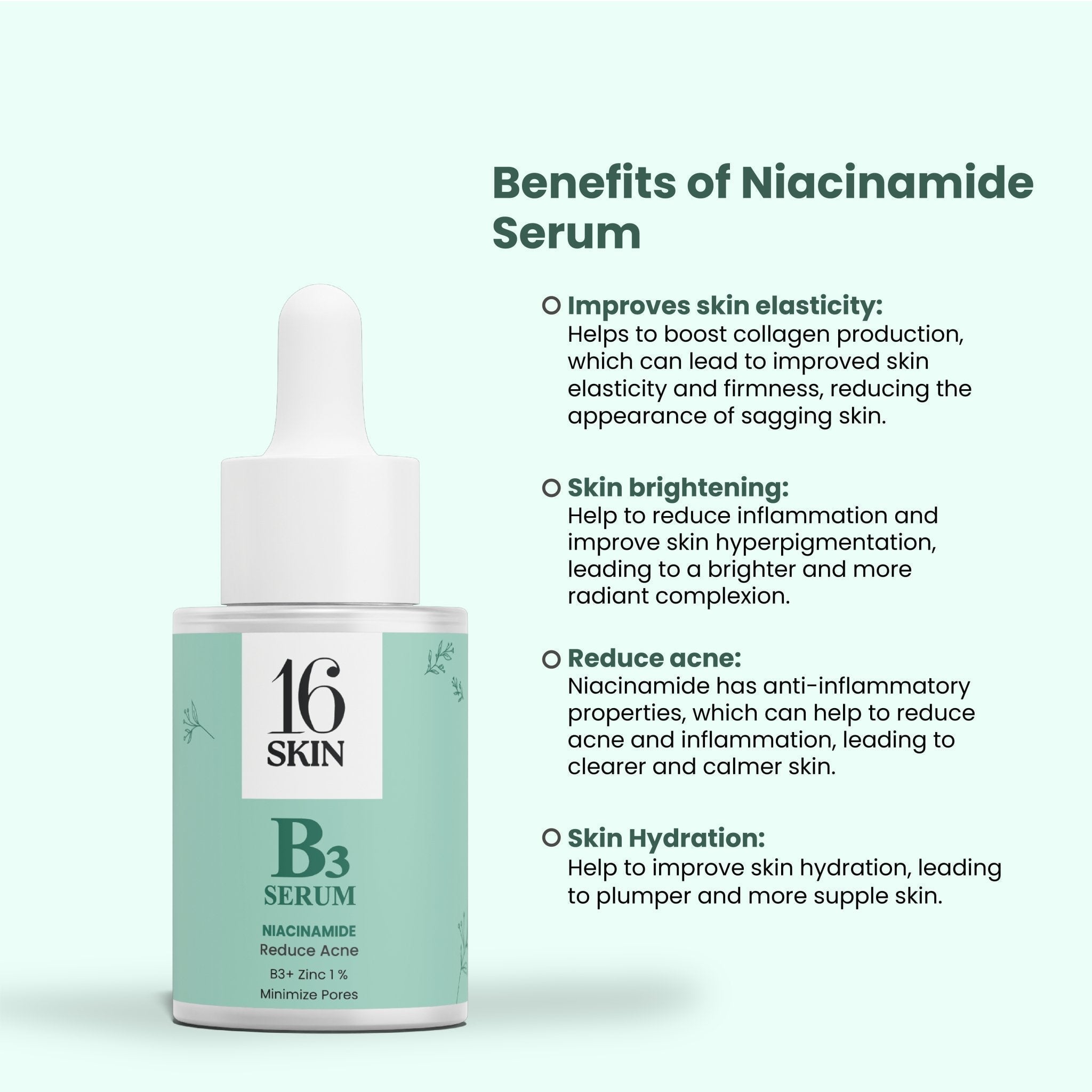 B3 Niacinamide Serum Cosmetics 16Skin 